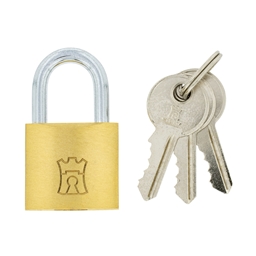 P1G12 - Brass Econo Padlock